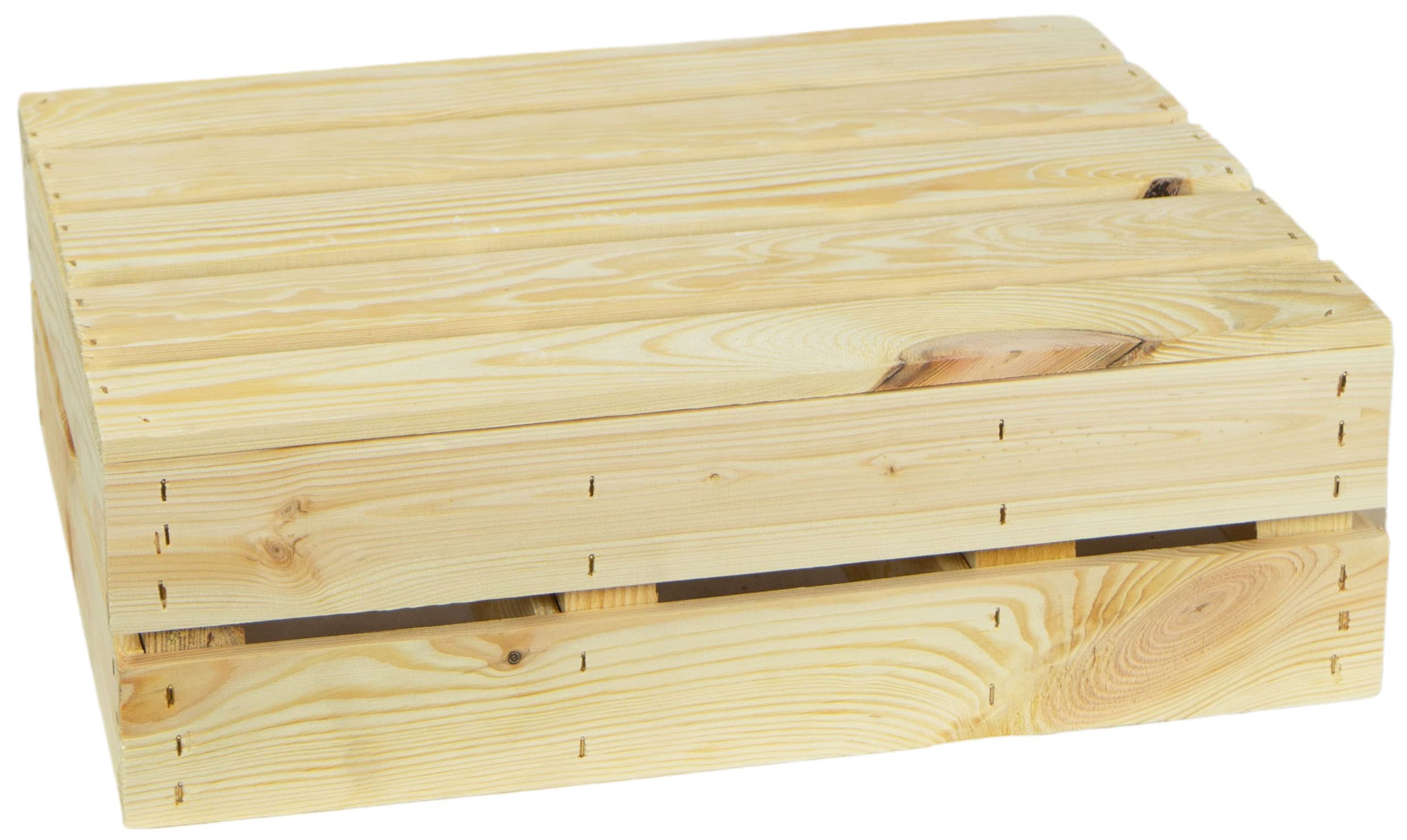 Caisse à Fruits En Bois Flammé Kistenkolli - 2 Niveaux, Dimensions 50x40x16 Cm, étagère Décorative