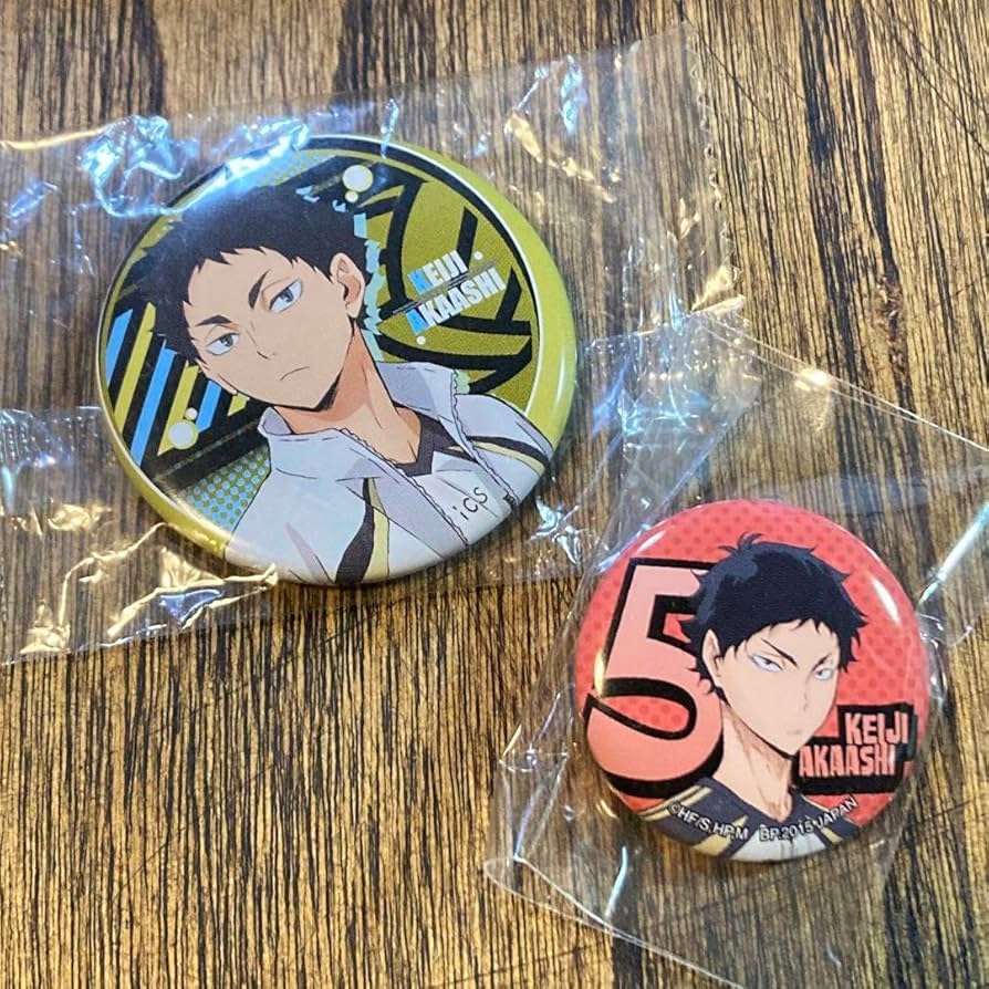 ハイキュー‼︎ 赤葦京治 缶バッジ セット