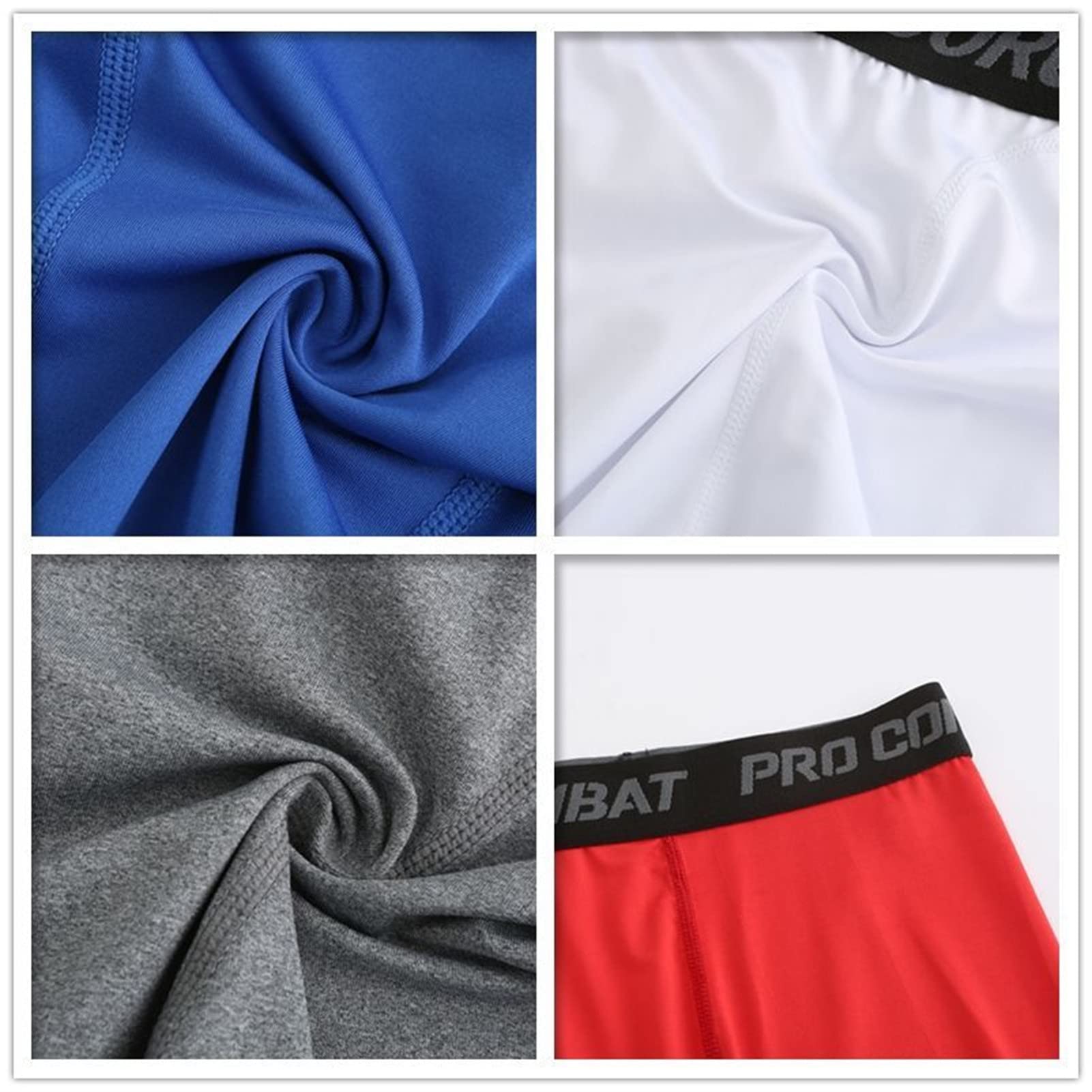 3/4 Legging - Legging De Sport Léger, Legging De Compression pour Homme - Legging 3/4 - Legging Homme - Pantalon De Sport Multi-Voies