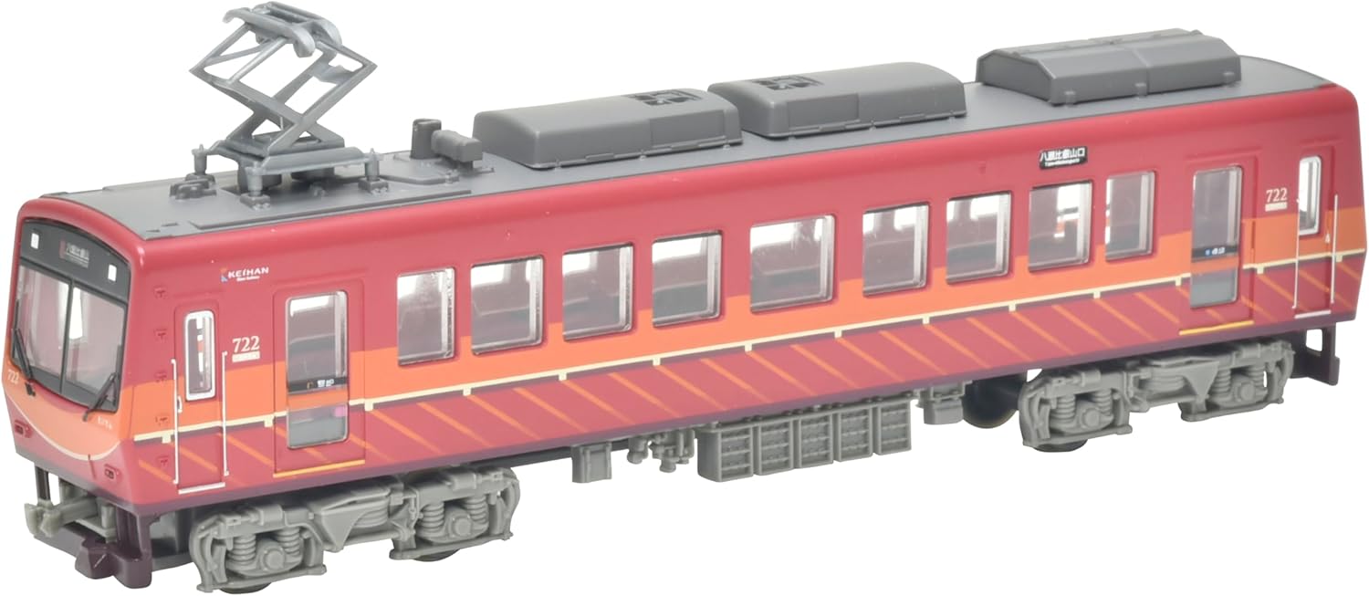 TOMYTEC Linear Subway Collection Osaka Metro 80 Series Nagahori Tsurumi Ryokuchi Line, 31 Organization, Set of 4, B Diorama Supplies