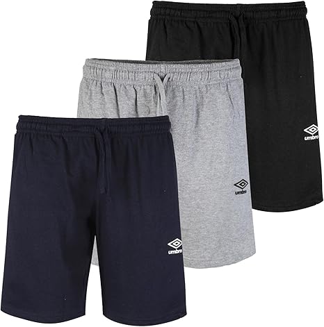 Pantaloncini Uomo Umbro In Cotone - Sportivi Corti Per Boxe, Calcio, Running E Palestra - Foto 2