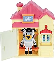 Vista 6 de Bluey 's Play Date Plush Surprise - Juego de casa para niños pequeños, casa de juguetes duradera con exclusivo juguete de peluche, juguetes