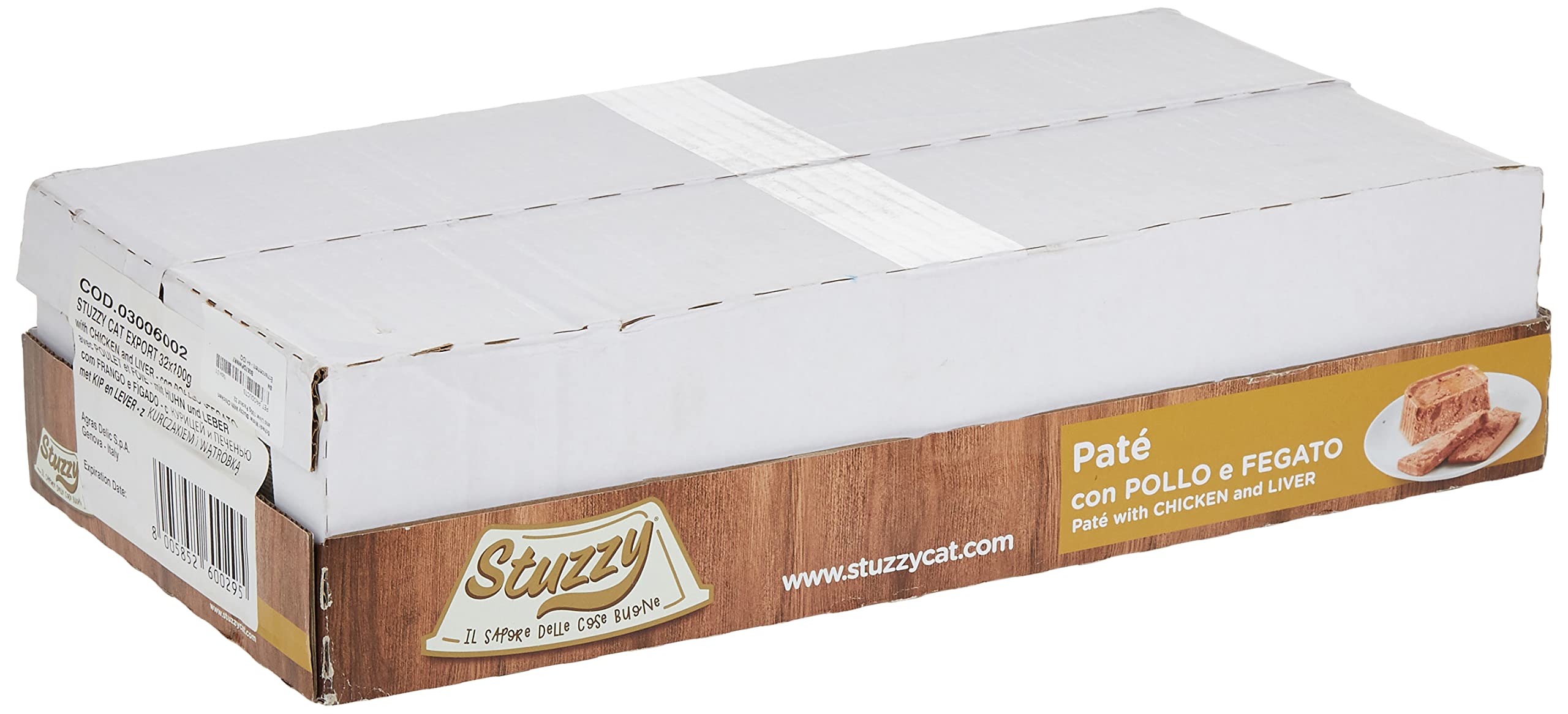 SchesirMister Stuzzy With Chicken and Liver 100g Packof 32