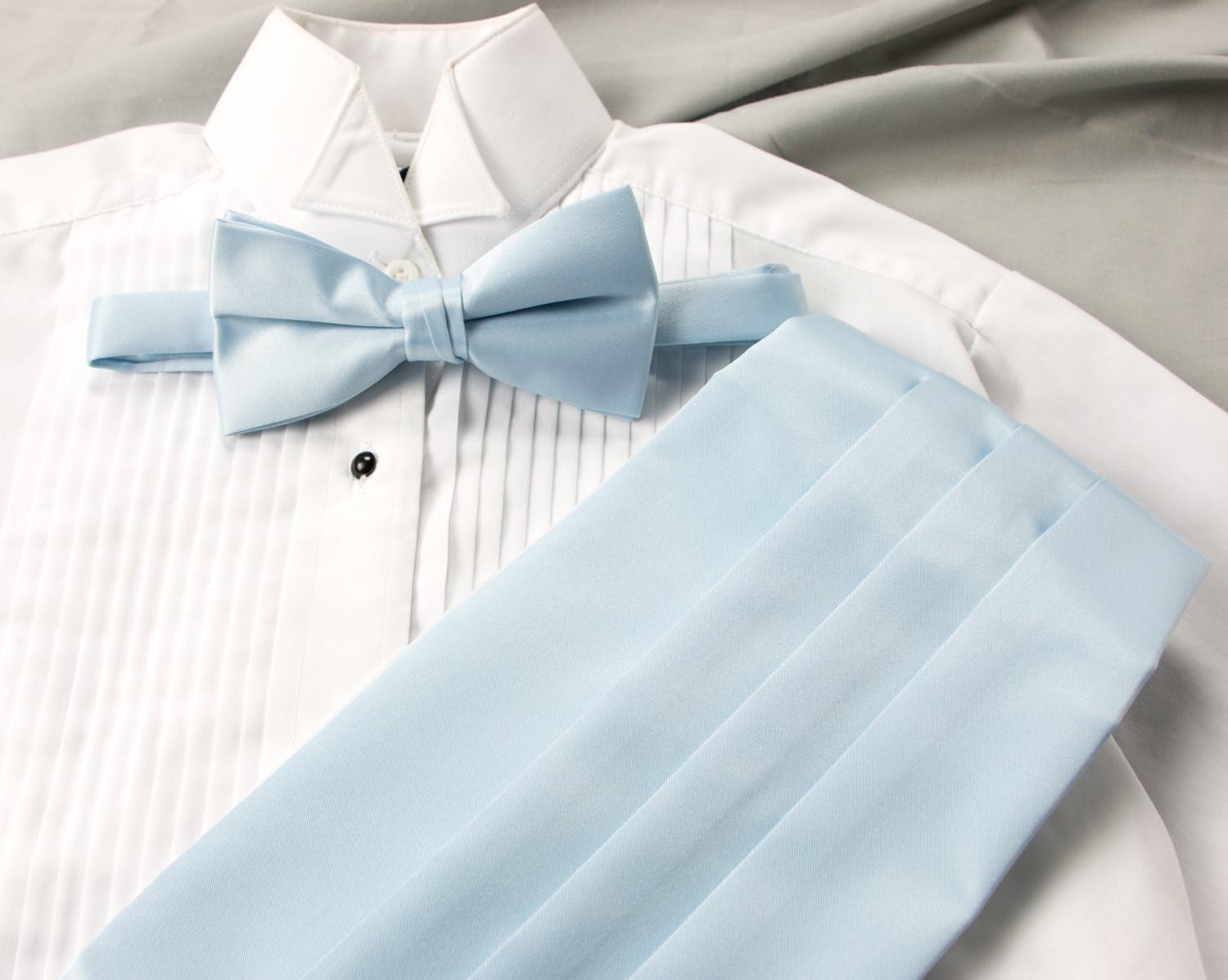 Spring Notion Men's Cummerbund and Bow Tie Set