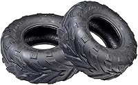 Vista 1 de AlveyTech Neumáticos 145/70-6 con banda de rodadura V-Tread - Para las mini bicicletas Coleman CC100X y CT100U, KT196/CK196-T Go Kart, todo terreno