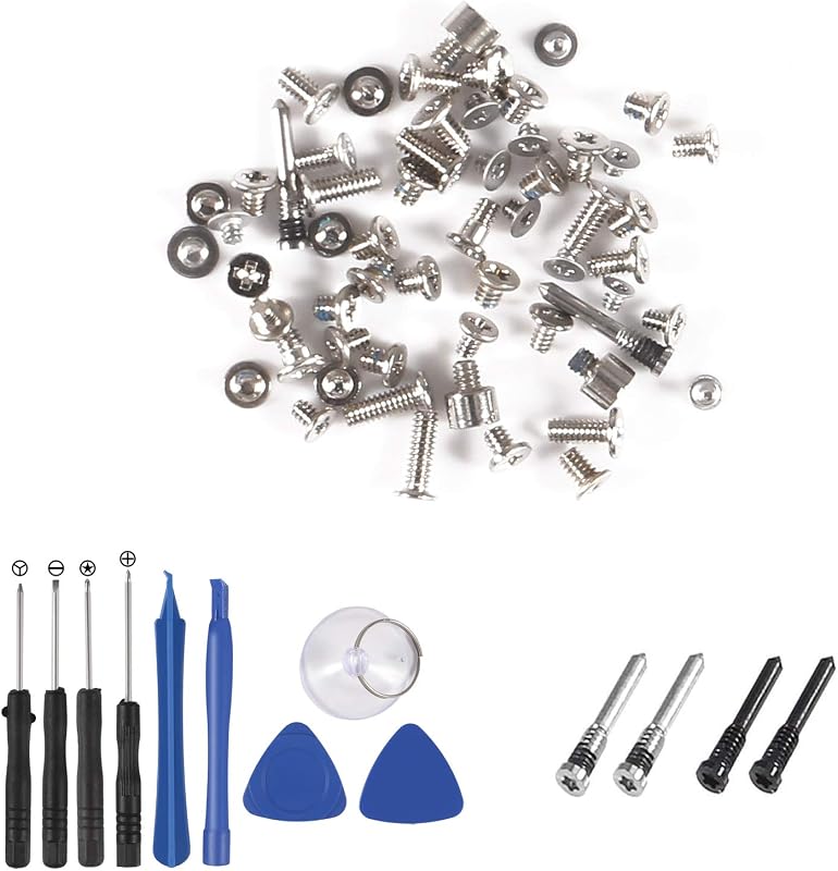 Replacement Full Set Screws Compatible for iPhone X with Tools (for iPhone X)