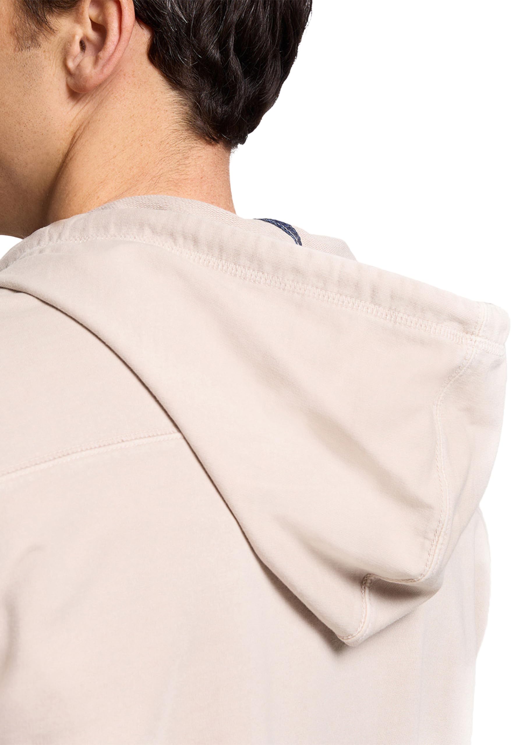 KOALA BAY | Wilbur | Sudadera Hombre Beige con Capucha | Sudadera con Cremallera Casual | Ropa Cómoda de Uso Diario | Moda Hombre