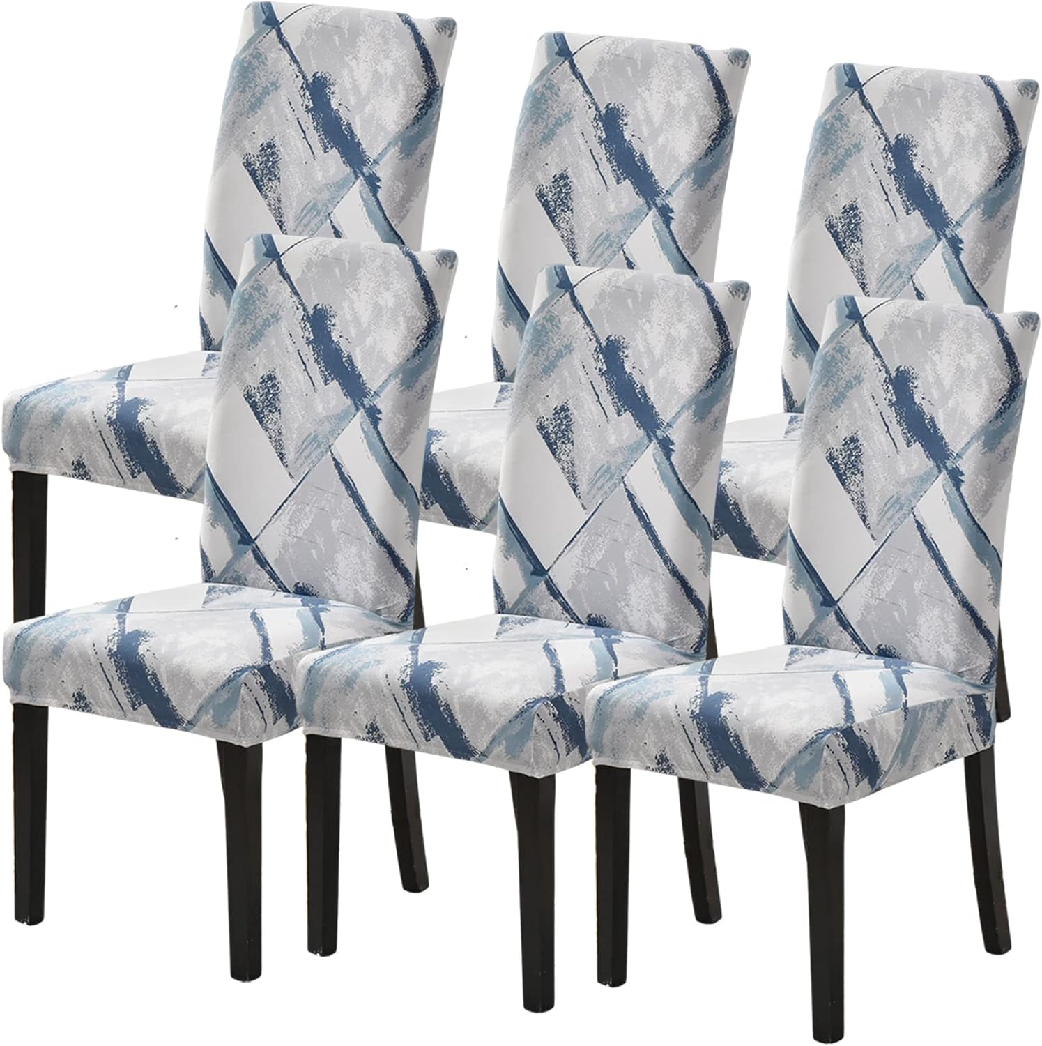 Dining Room Chair Covers Set of 6, Stretch Parsons Chair