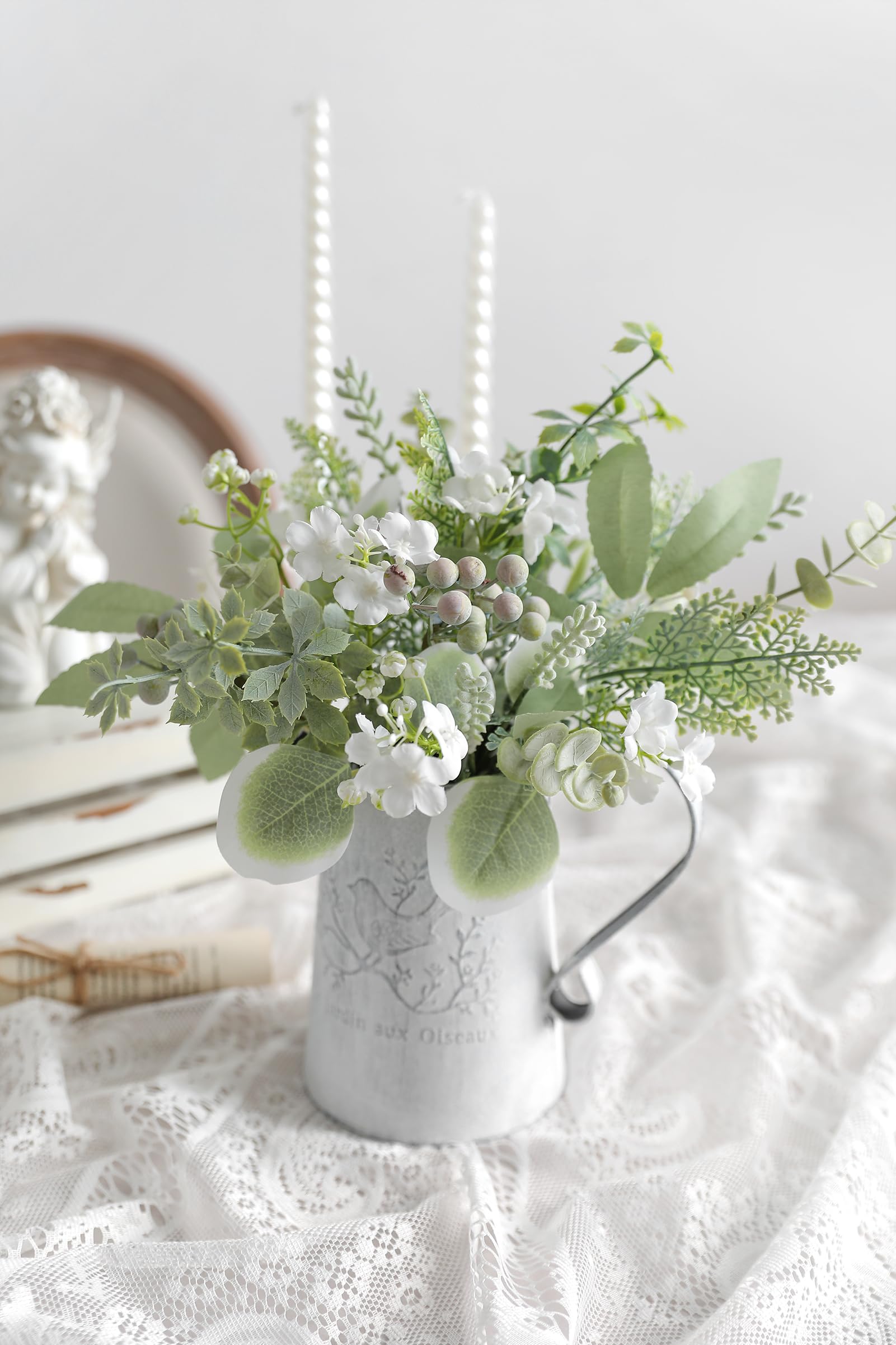 Amazon.com: rongflower Artificial Greenery Stems Box Set(Pack of  