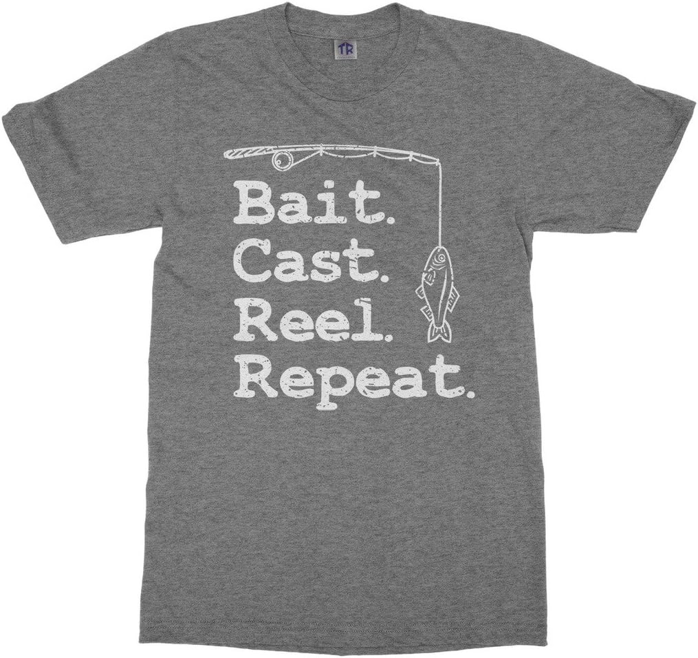 Threadrock Kids Bait Cast Reel Repeat Youth T-Shirt