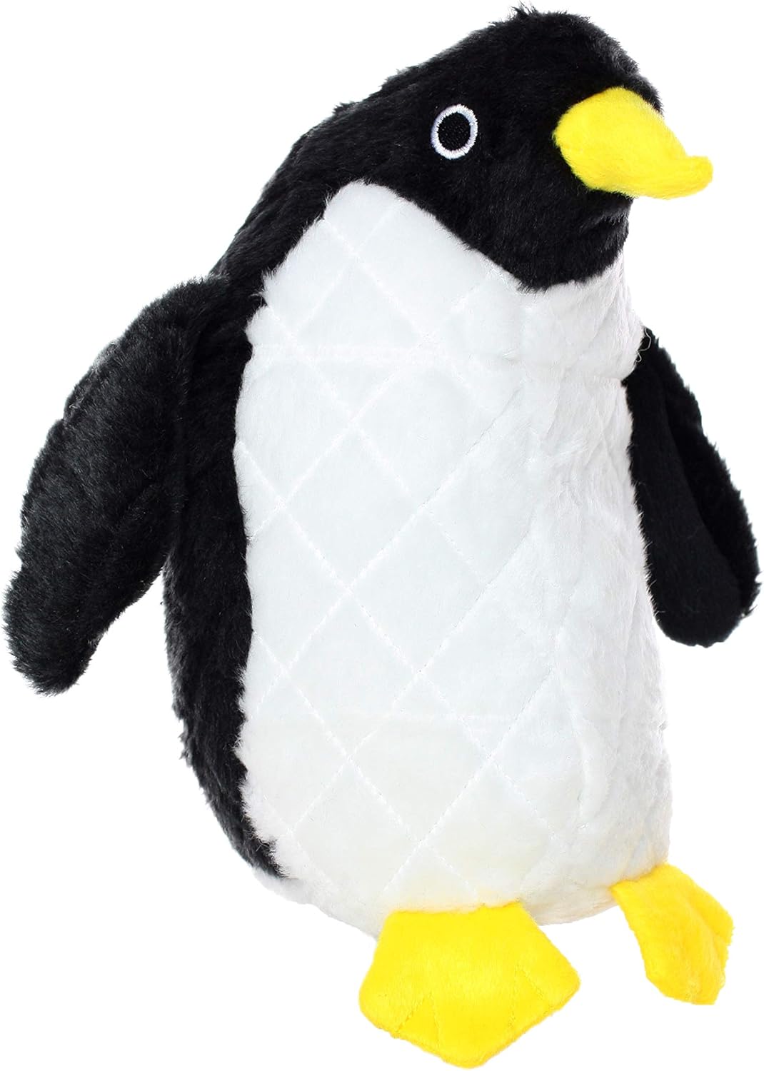 MIGHTY- Arctic - Squeaker-Multiple Layers. Made Durable, Strong & Tough. Interactive Play Dog Toy (Tug, Toss & Fetch). Machine Washable & Floats. (Penguin, Large 2 Pack)