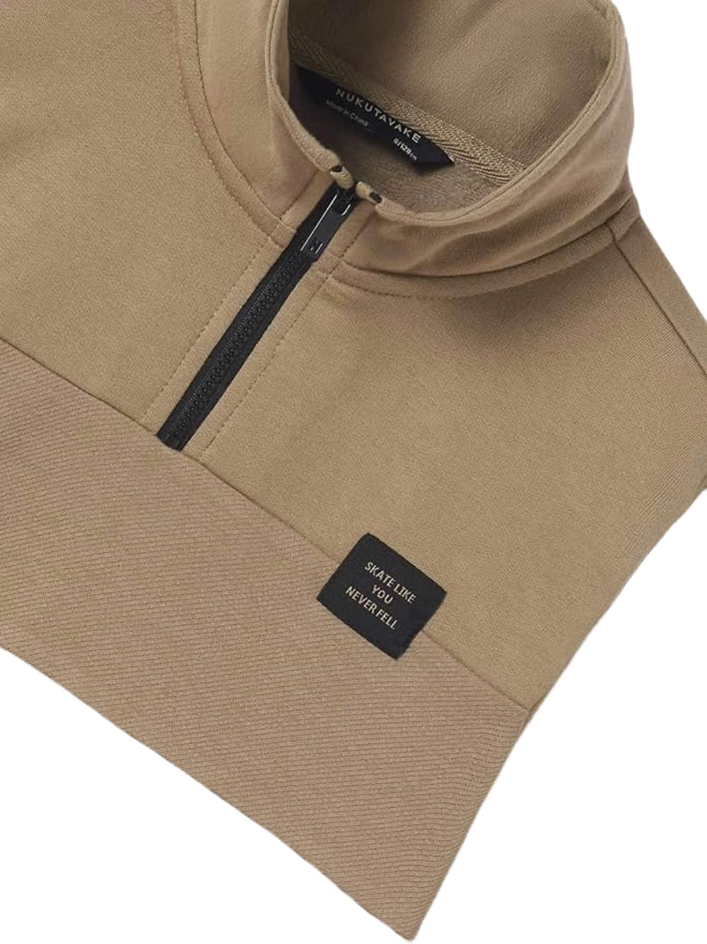 Generico Felpa Pullover per Ragazzi con Collo Alto e Zip Parziale, Maniche Lunghe, Ideale per Scuola, Sport e Tempo Libero, Perfetta per Autunno, Inverno e Primavera
