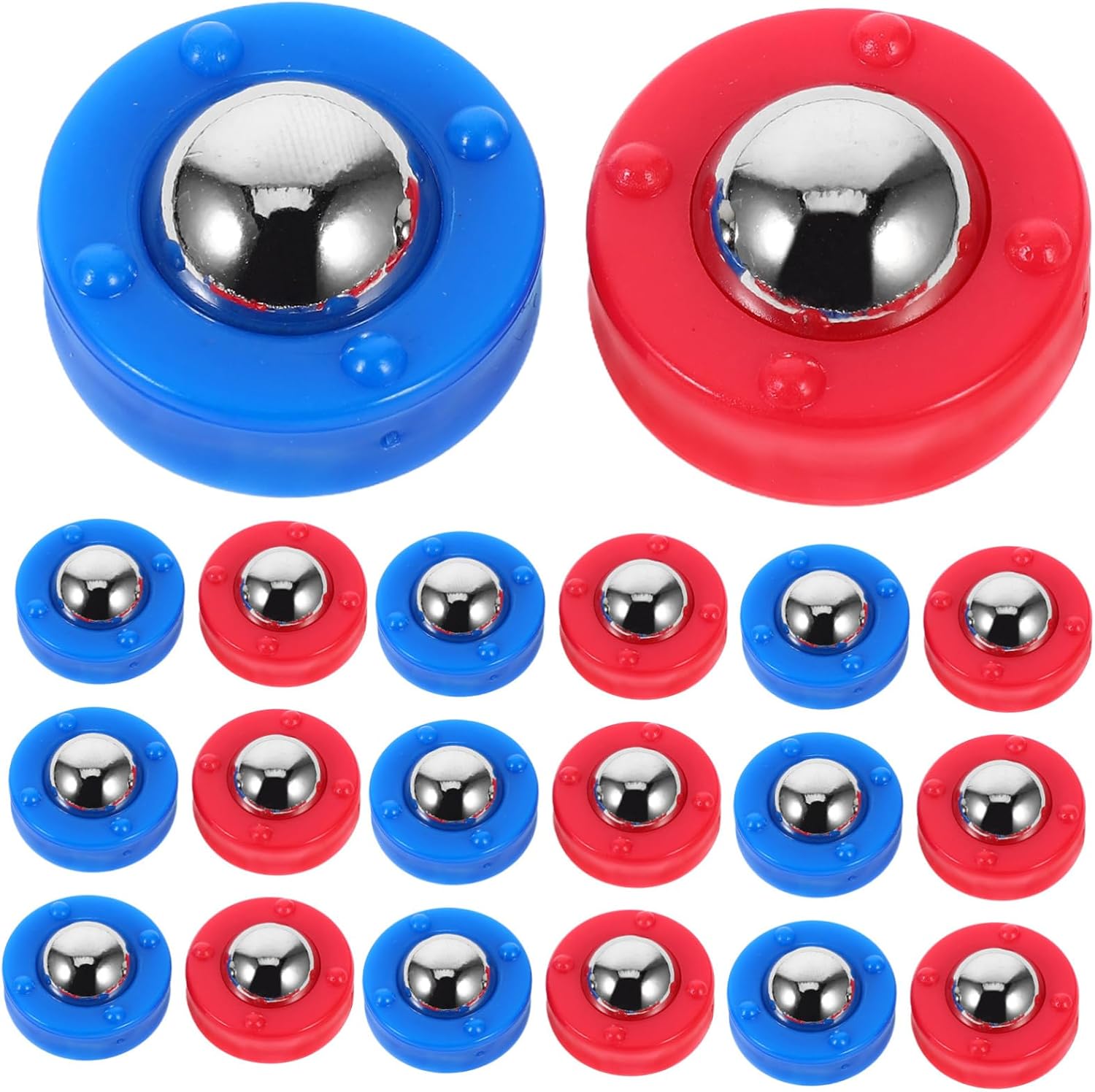 Kisangel 40pcs Tabletop Game Accessory Shuffleboard Roller Beads Rolling Balls Supplies for Shuffleboard Table