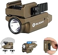 Vista 11 de OLIGHT PL-Mini 2 Valkyrie - Linterna táctica compacta de 600 lúmenes, magnética y recargable por USB con carril ajustable, linterna táctica con LED
