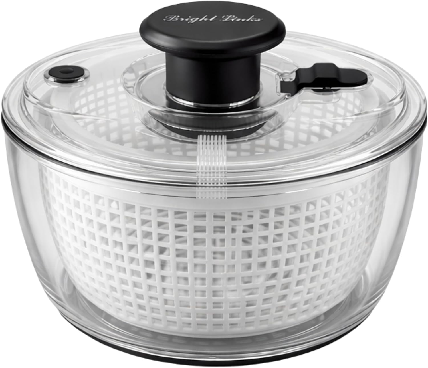 Good Grips Salad Spinner 3.6L – Large Lettuce Spinner & Salad Cleaner with Bowl & Lid, Fruit Washer, Vegetable Cleaner, Strainer Bowl, Fast Drying Multipurpose Kitchen Tool