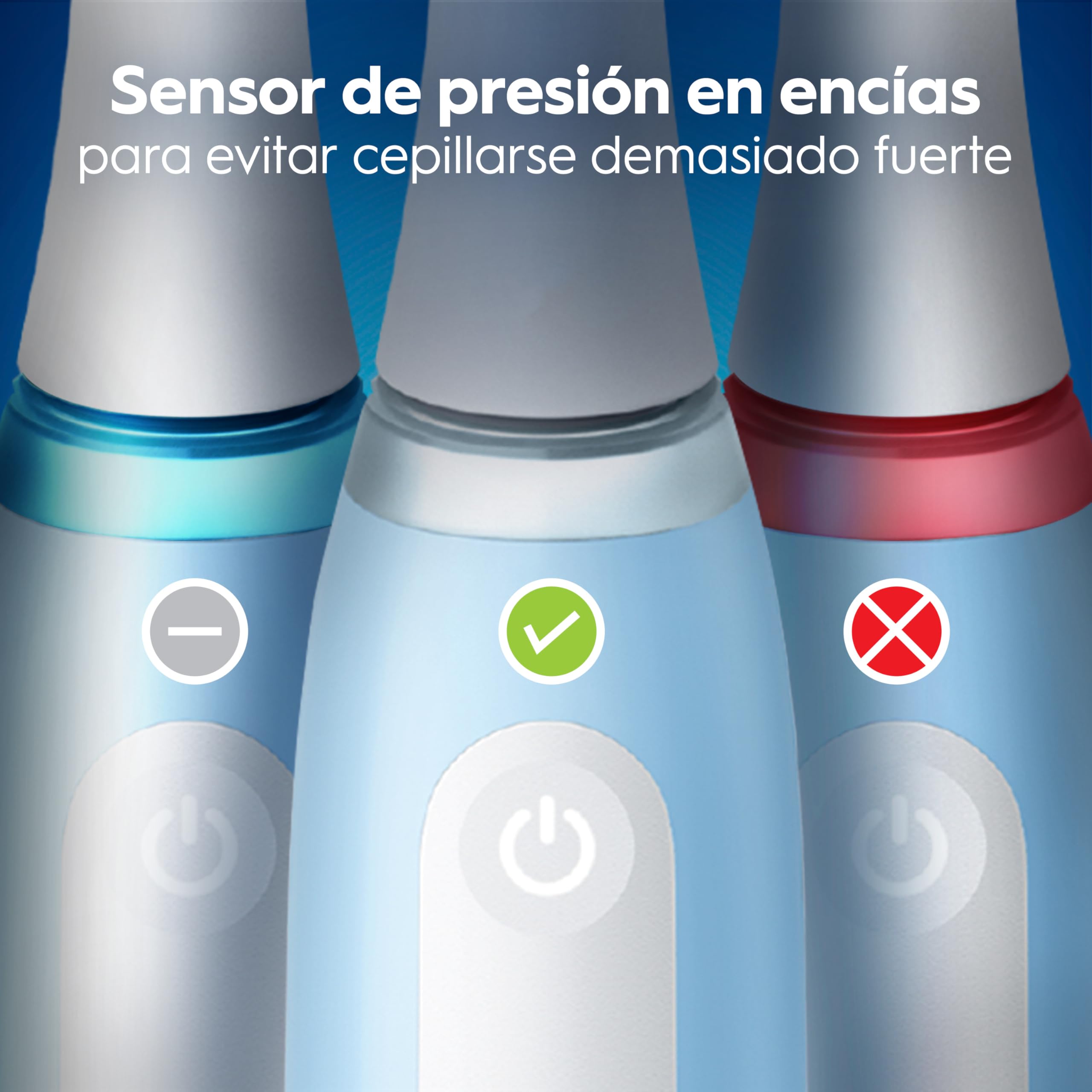 Oral-B iO 3N Cepillo de Dientes Eléctrico con 1 Cabezal, Negro - Cepillo Dental con Sensor de Presión, 3 Modos de Cepillado con Modo Blaqueante, Temporizador y Estuche de Viaje, Diseñado por Braun