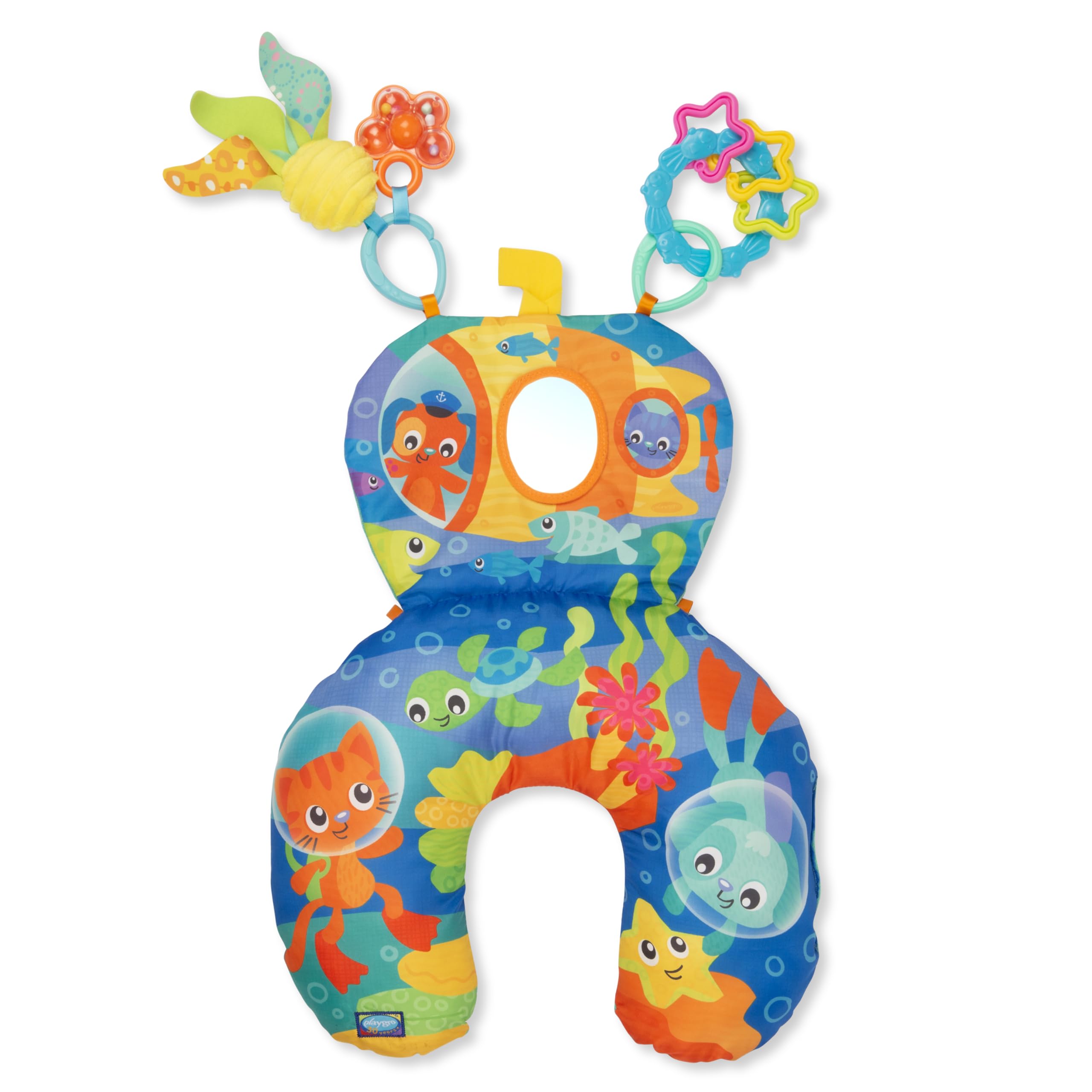 Playgro Ocean Adventure Abdominal Pillow | Fun and Support for Babies from 0 Months