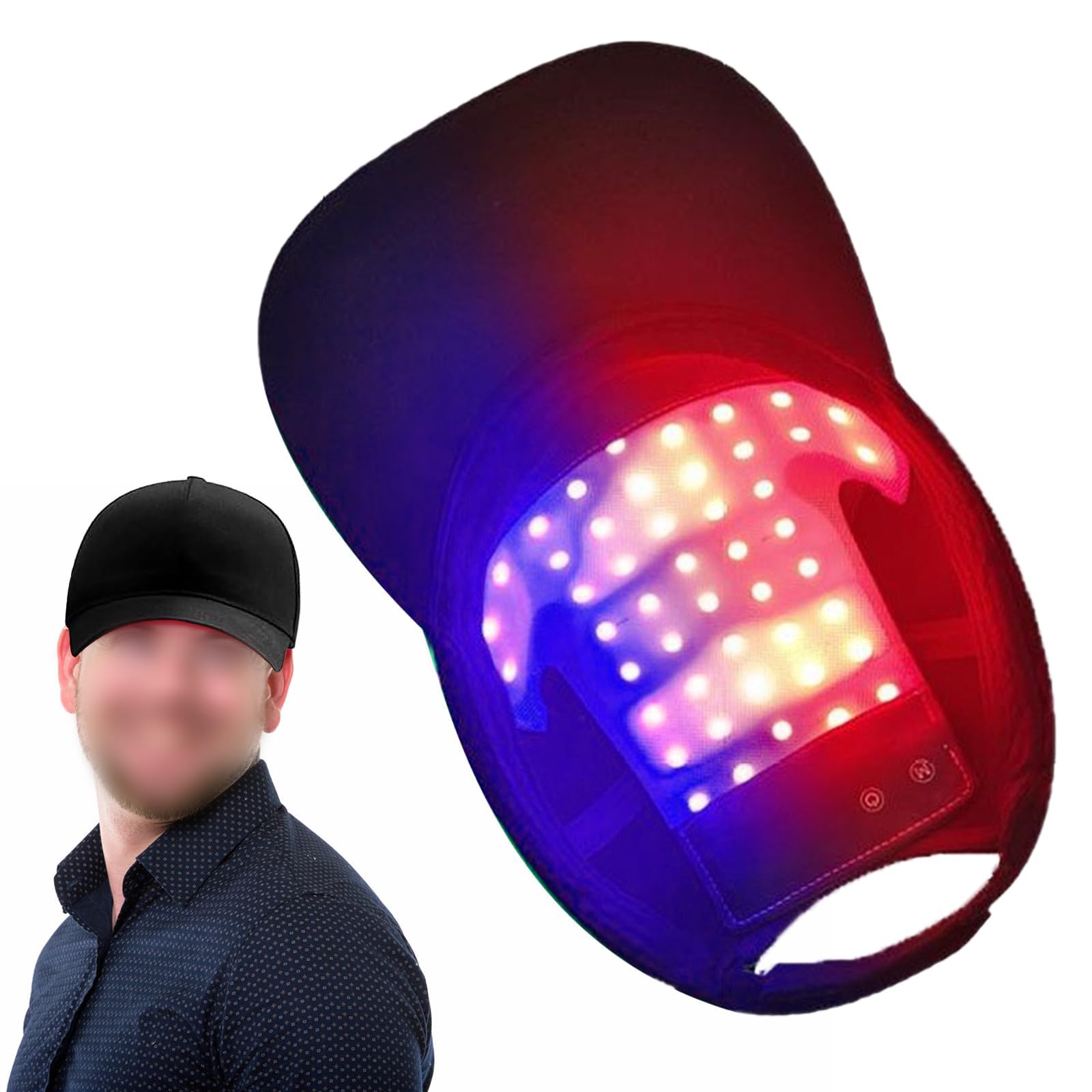 Luminothérapie et repousse des cheveux via le casque LED rechargeable GAOXIAO