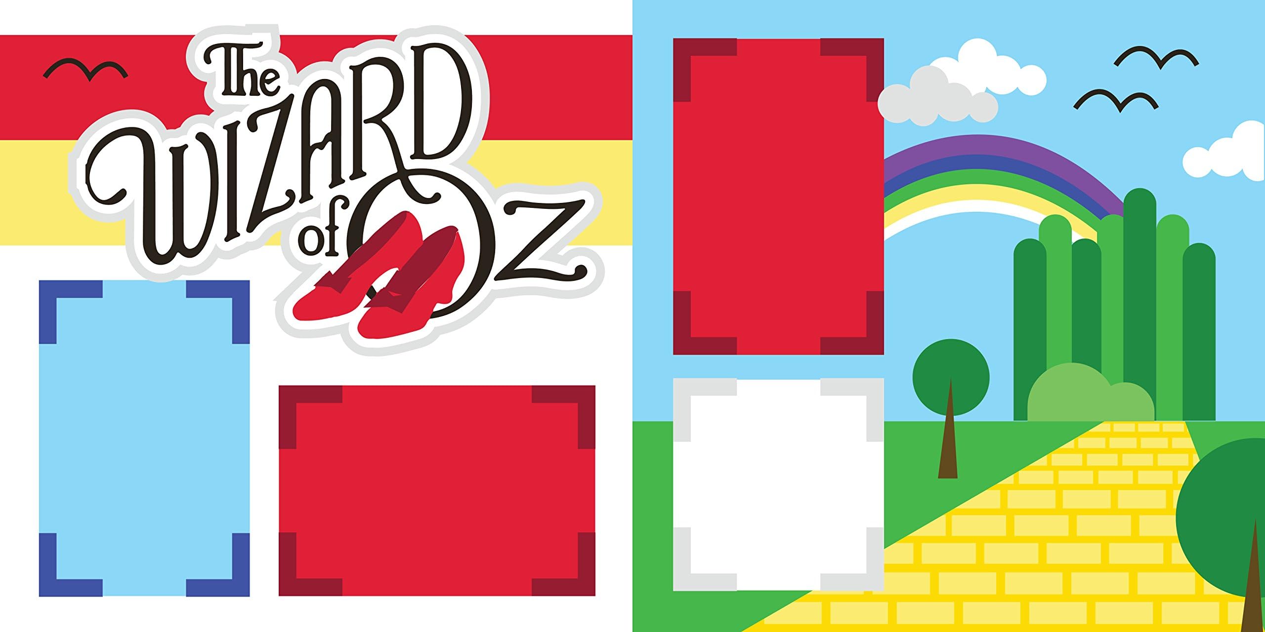 The Wizard of Oz Scrapbook Page Kit