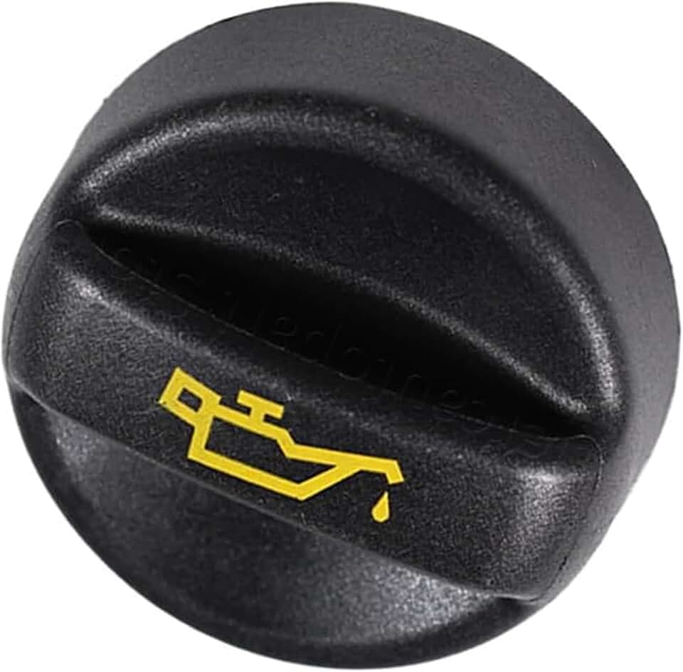 Tampa de enchimento de óleo de motor para Peugeot 207 2006-2015 Tampa de enchimento de combustível para Peugeot 208 2012-2021 substituição 9670015080 1 peça preta