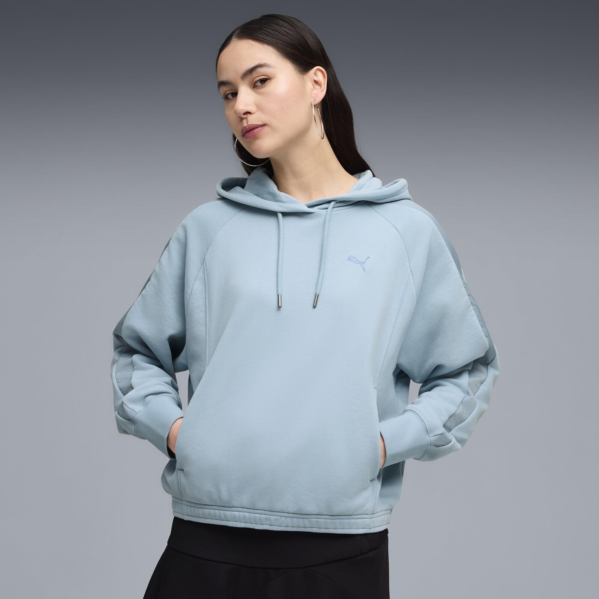 PUMA Her Oversized Hoodie TR Felpe con Cappuccio Unisex - Adulto (Pacco da 1)