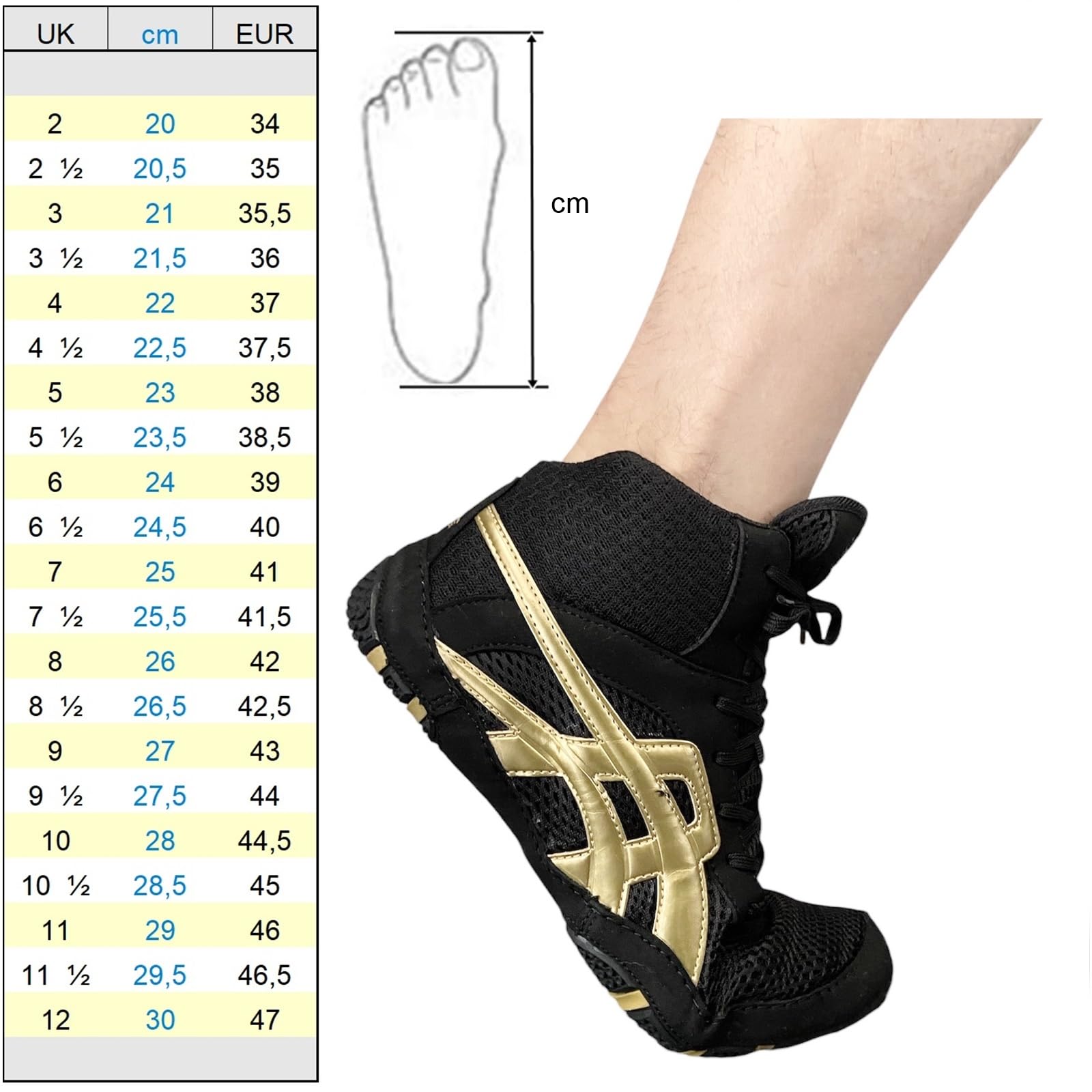 Scarpe Wrestling Lotta Libera Boxe MMA Fitness Leggere Flessibili in Pelle vegana Wrestling Shoes