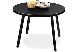 Best Choice Products 35.5" Round, Space-Saving Kitchen Table