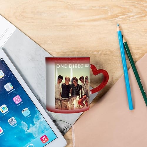 Miniatura 6 de Una música y dirección taza de cerámica sensible al calor Color cambiante taza taza mágica única taza roja