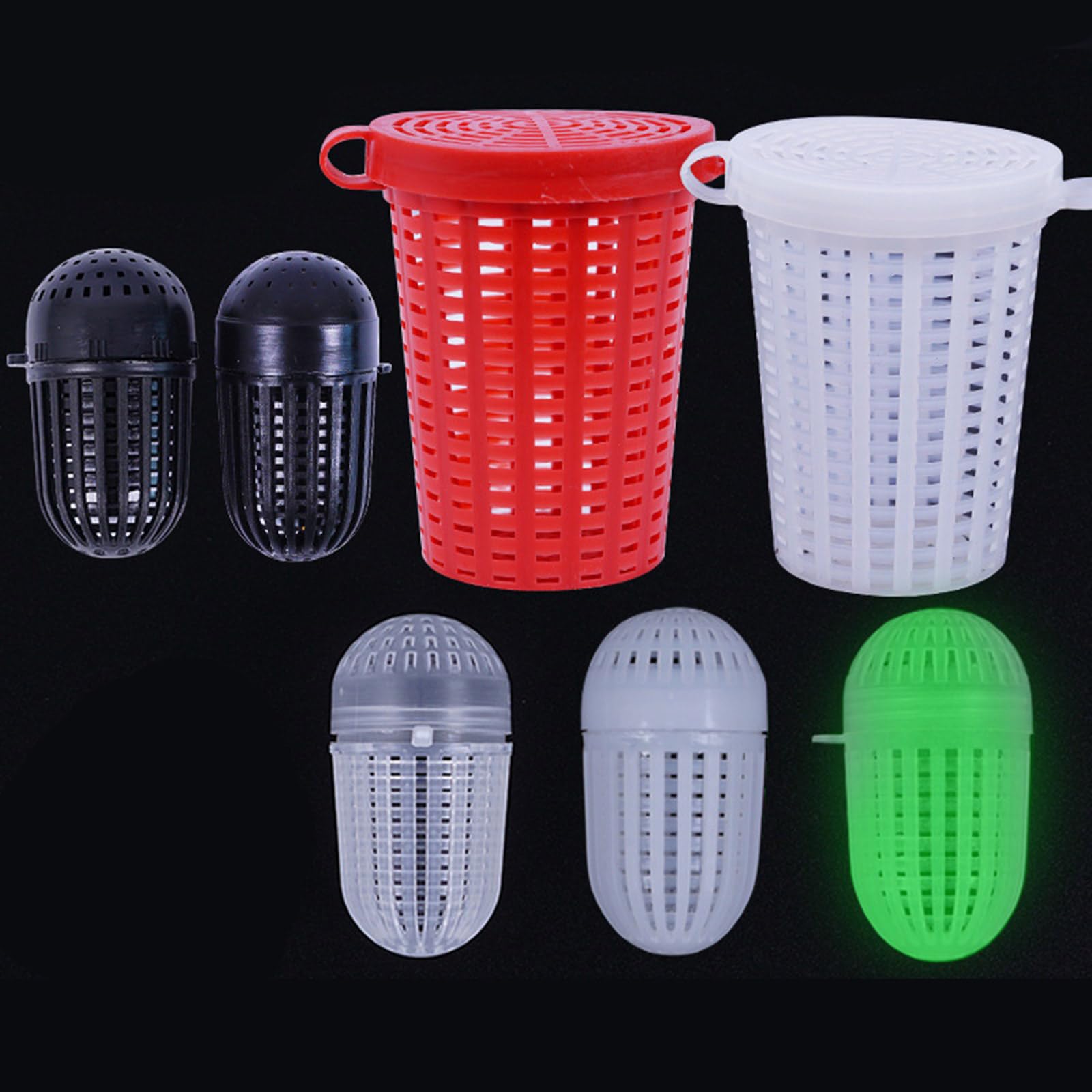 cage feeder basket holder lure fish accessories 5 pcs Amazon.com : ljhnba 5Pcs Fish Lure Fishing Baits Cage Trap Feeder Holder  Fish Lure Basket Tackle Swim Feeder Basket Tackle Tool : Sports & Outdoors