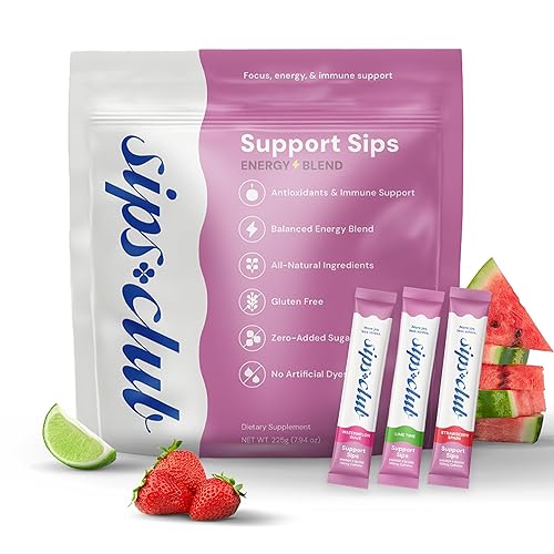 Support Sip with Caffeine and L-Theanine Blend - Healthy Drink