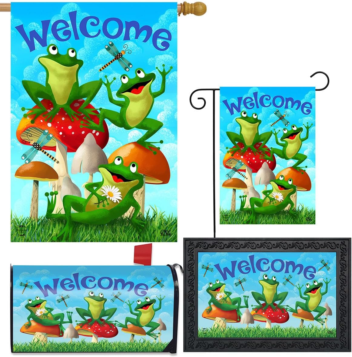 Briarwood Lane Happy Frogs Summer Design Collection