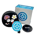 Megacom DuoMon3 Pro 1P/2P Auto Catcher, Wireless Rechargeable Pocket Auto Catcher with APP Adjustable Lights, Vibration, Sound and One Touch Reconnect - White (Pro Version)
