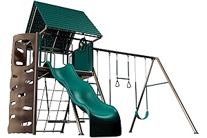 Lifetime Backyard Lifetime 91069 Big Stuff Swing Set, Earthtone