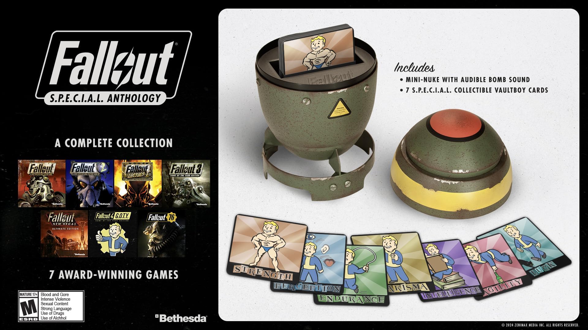 Bethesda Fallout S.P.E.C.I.A.L. Anthology Edition (Codes in Box) - PC