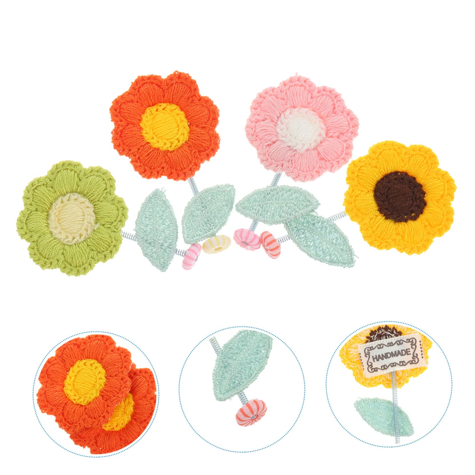 Amazon.co.jp: 8個 小さな春の花 自動ミニチュアの花の装飾 ダッシュ