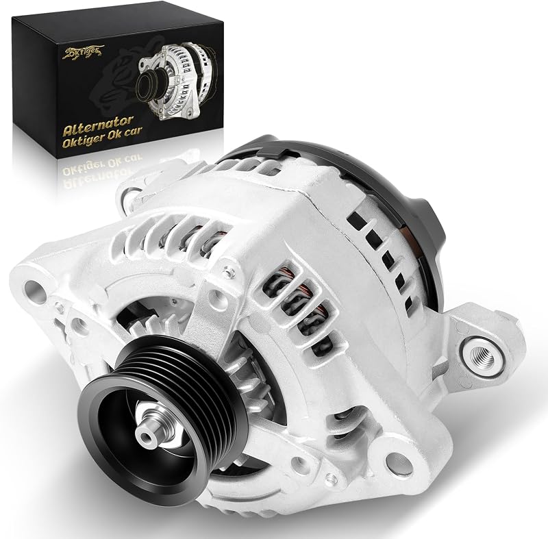 Alternador oktiger 12 V 150 A para Hyundai Sonata, Santa Fe e KIA Optima – Polia de 6 canais