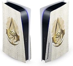 Head Case Designs Officially Licensed Assassin's Creed Eye of Horus Origins Graphics Matte Vinyl Faceplate Sticker Gaming Skin Decal Cover Compatible with Sony Playstation 5 PS5 Disc Edition Console