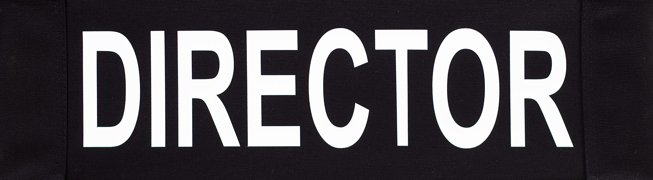 Filmcraft Printed Director's Chair Canvas Printed Film Set Position Director, Producer, Actress, Actor, CAST, VIP (Black Extra Large - Director)
