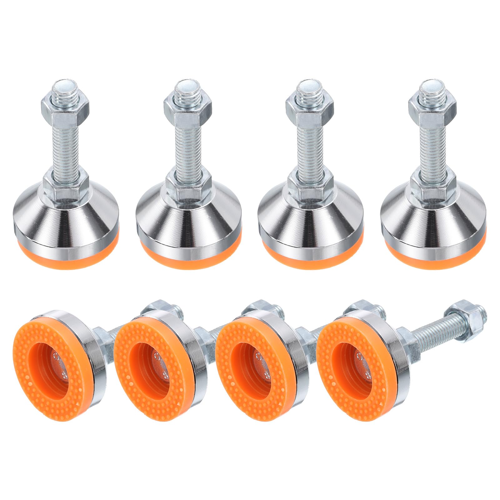 QUARKZMAN 8 Pacco Piedini Base da 50mm/2" Dia M12 x 50mm Filettatura