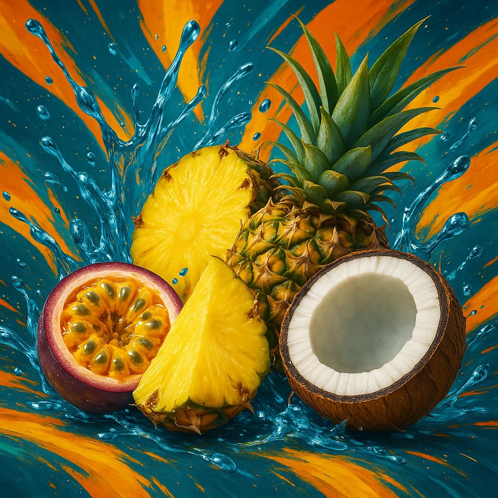 Island Élan - Maracuja-Ananas-Kokosnuss Aroma Konzentrat - Vegan - Sasami - 100ml