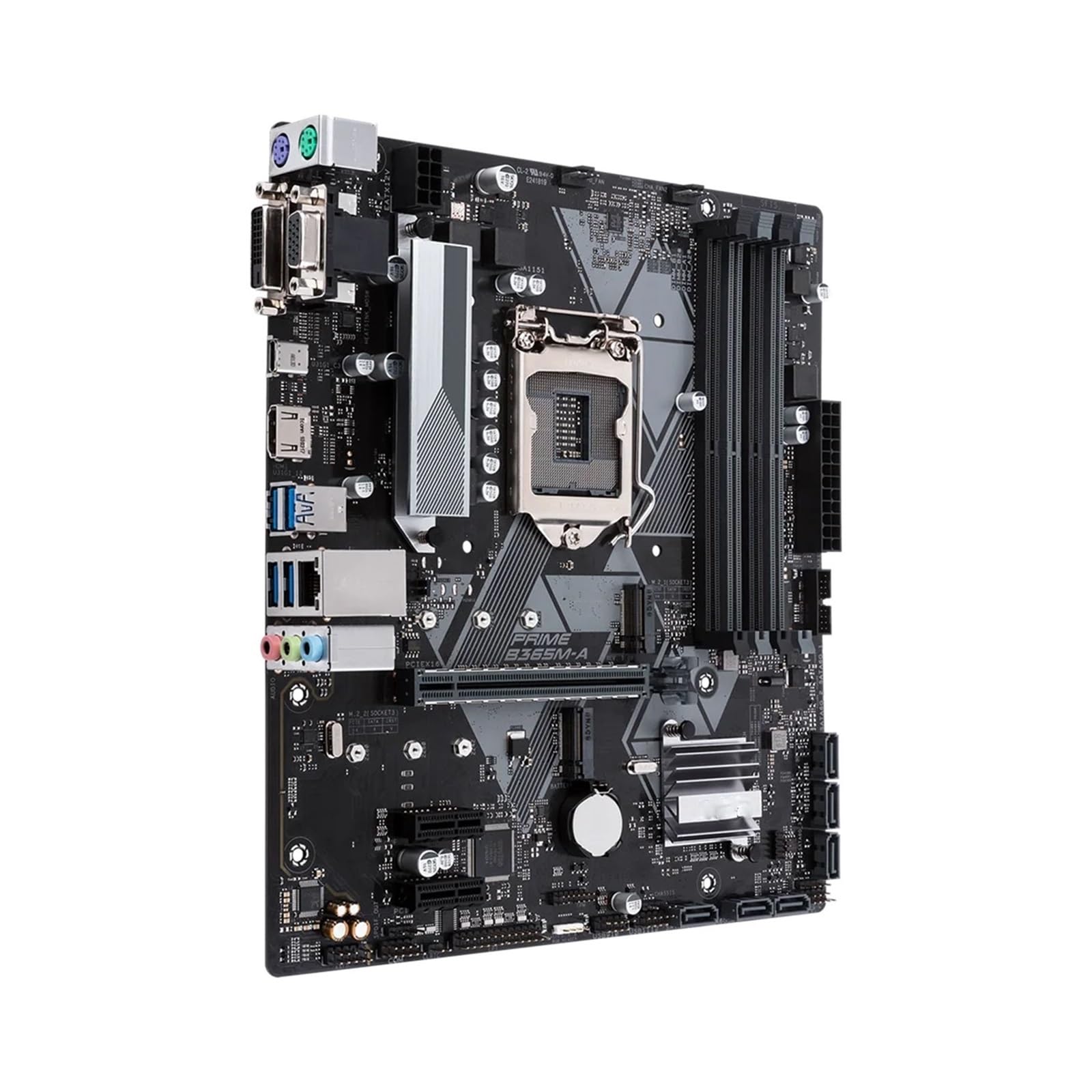 Placa Base Fit For ASUS Prime B365M-A Original Escritorio, B365 B365M DDR4 64G Placa Base LGA 1151 i7/i5/i3 USB3.0 SATA3