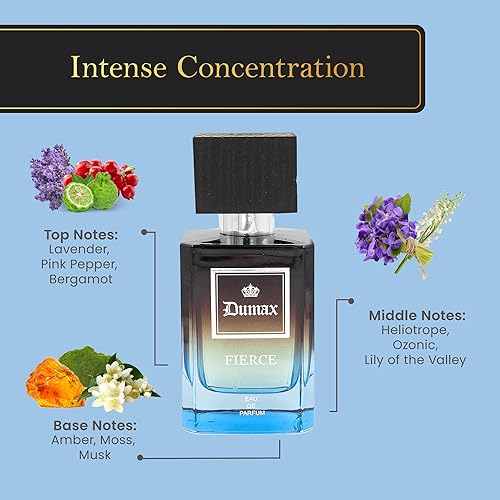 Miniatura 6 de FIERCE - Perfume unisex de 3.4 onzas para hombres y mujeres - Fragancias picantes, afrutadas y almizcladas - Bruma de colonia y spray corporal de