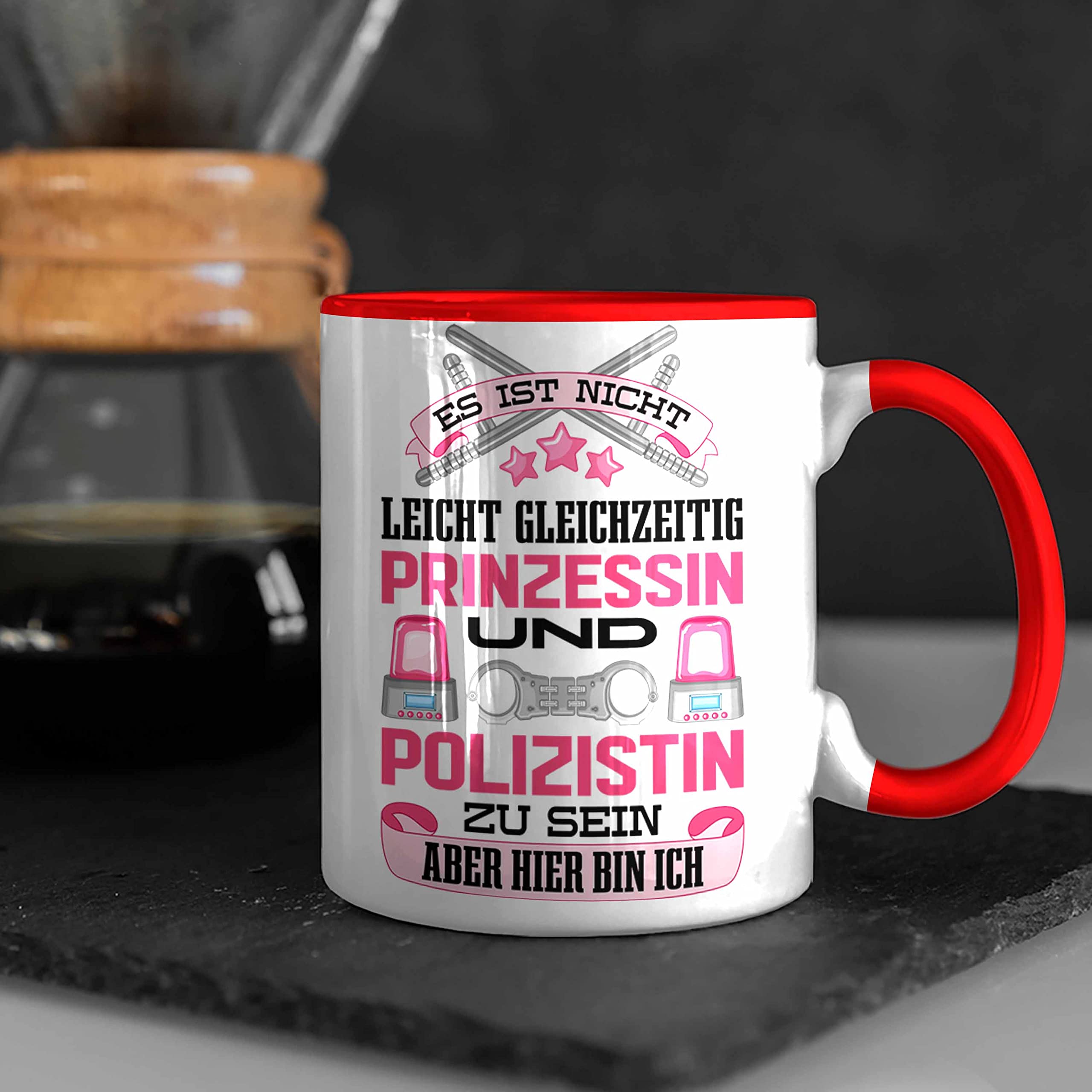 Personalisierte Polizistin-Tasse – Mit Namen Und  Produktbild-Vorschau 3