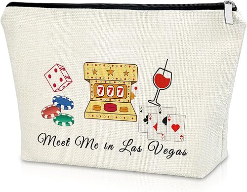 Miniatura 8 de Sazuwu Bolsa de maquillaje para mujer, Encuéntrame en Cancún