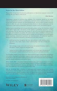 The Probabilistic Method (Wiley Series in Discrete
