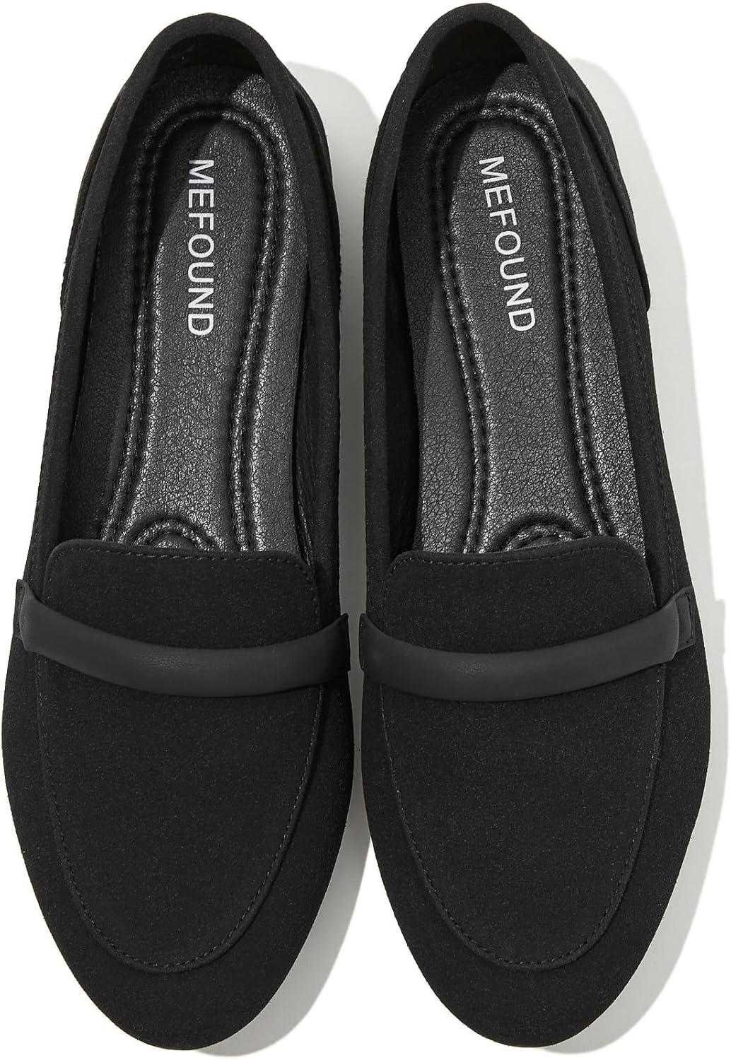Women's Flats Shoes Ballet Flats Fashion Round Toe Comfortable Flats Dressy Slip on Loafers for Women