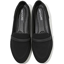 Womens Slip on Flats Shoes Runs Small Ballet Flats Black,US8.5