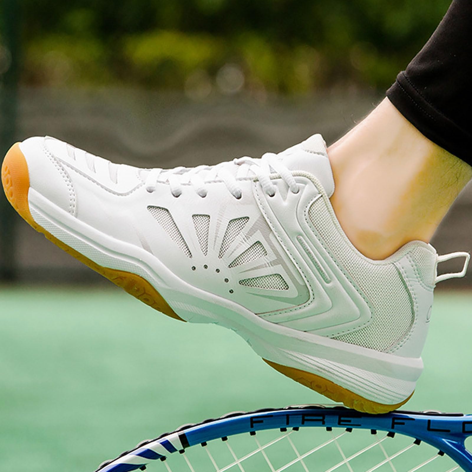 Zapatillas de bádminton para jóvenes,Zapatillas de bádminton Mujer Interiores,Antideslizante,Transpirable,para Voleibol,Baloncesto,Caminar a Diario,el Ocio y Mantenerse en Forma