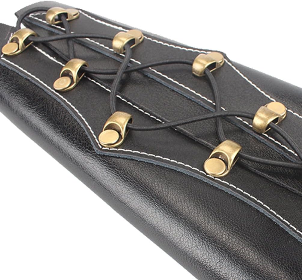 XTACER 7" Adult Unisex Traditional Arm Protector Guard, Protect Arm for Shooting Hunting Archery Right or Left Hand Shooters (Black-PU) : Sports & Outdoors