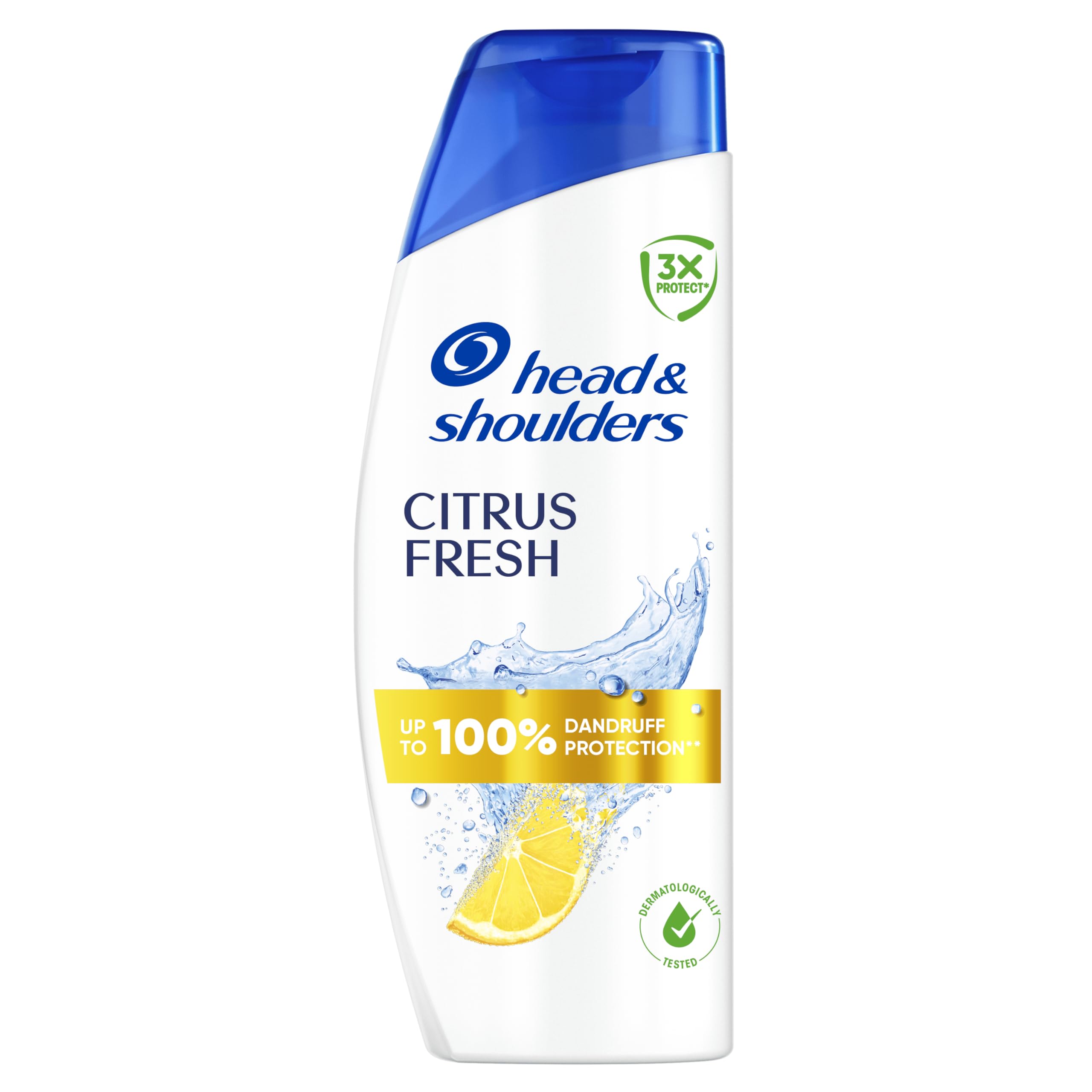Head & Shoulders Citrus Fresh Anti-Dandruff Shampoo for Greasy Hair, 250 ml